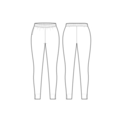 Women's Legging Sewing Pattern - A0010-23-W-2