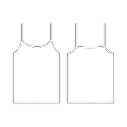 Women's Camisole Sewing Pattern - A0003-22-V-12