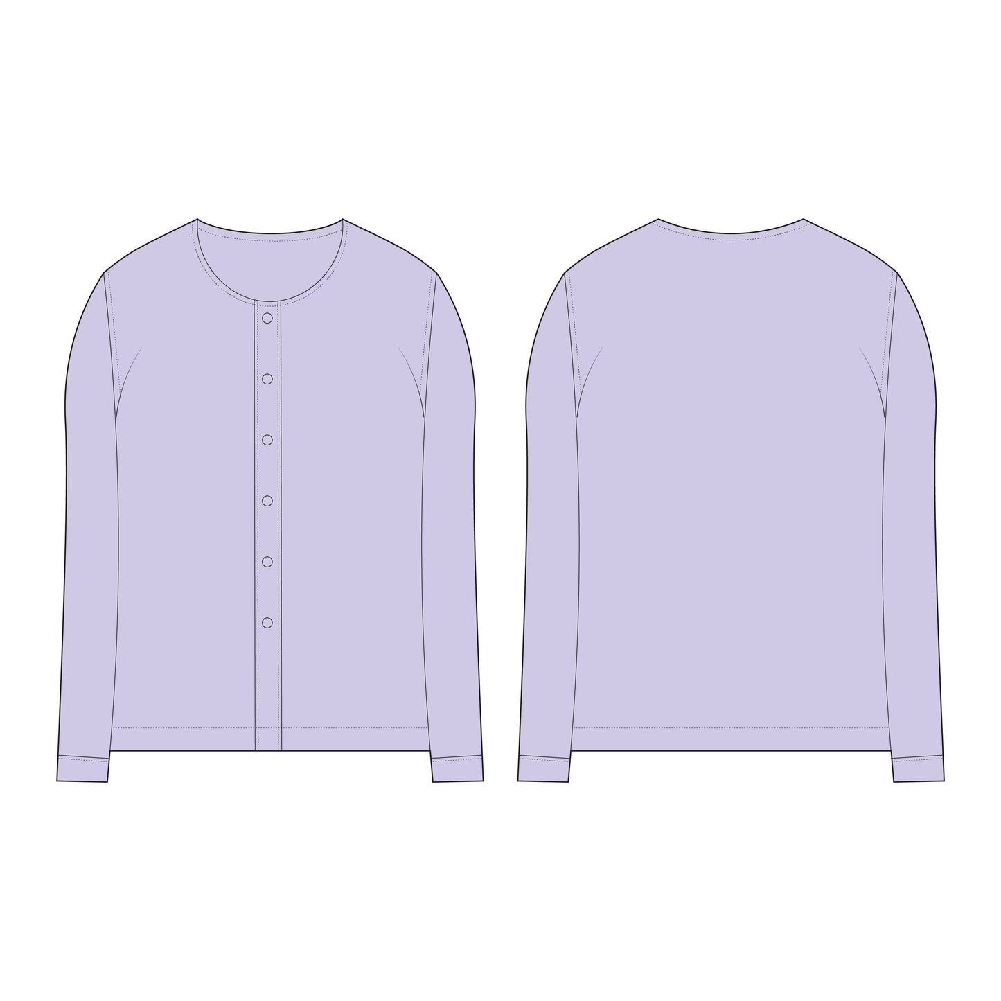 Women's Jacket Sewing Patterns - A0004-22-V-3